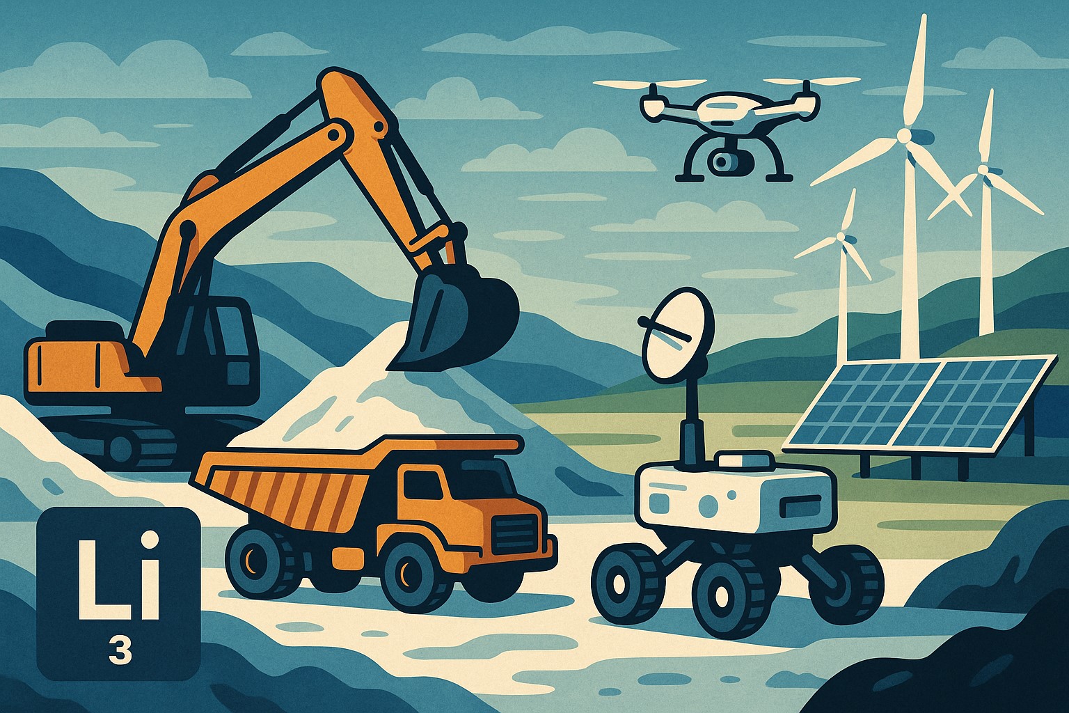 Lithium - Revolution in exploration technologies to support energy transition